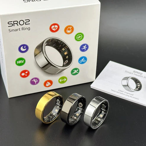 Heart Rate & Oxygen Monitoring Ring