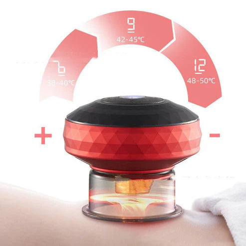 Electric Push-Button Vacuum Cupping Device